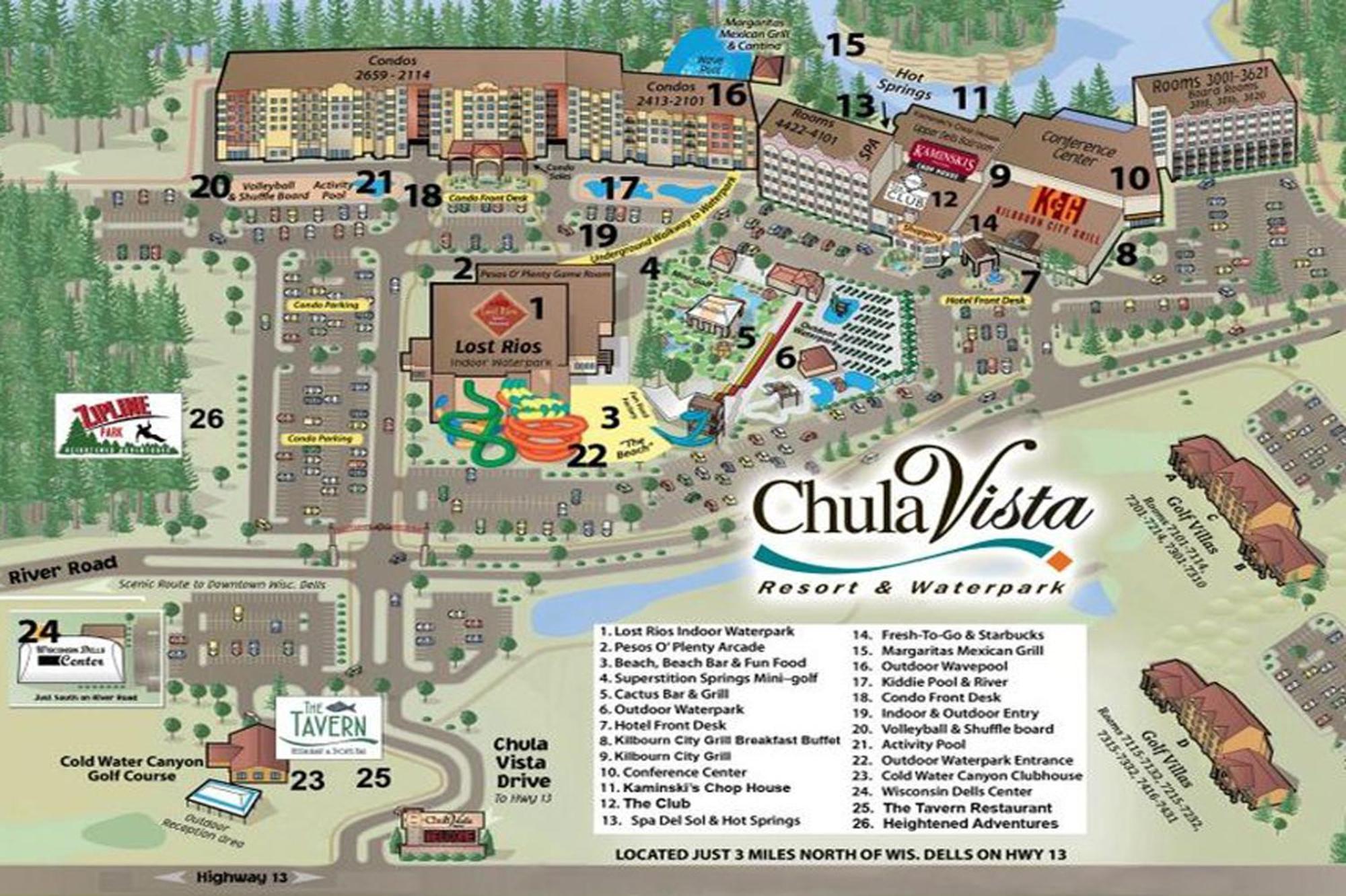 Вилла Chula Vista II Висконсин Делс Номер фото